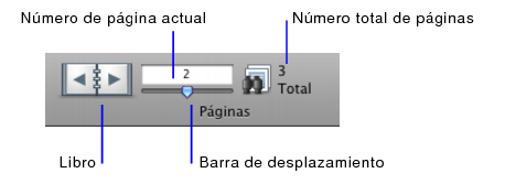 Controles de navegación en el modo Vista previa