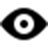 Badge d'objet masqué