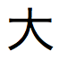 Japanese text for Emperor Taisho in abbreviated format