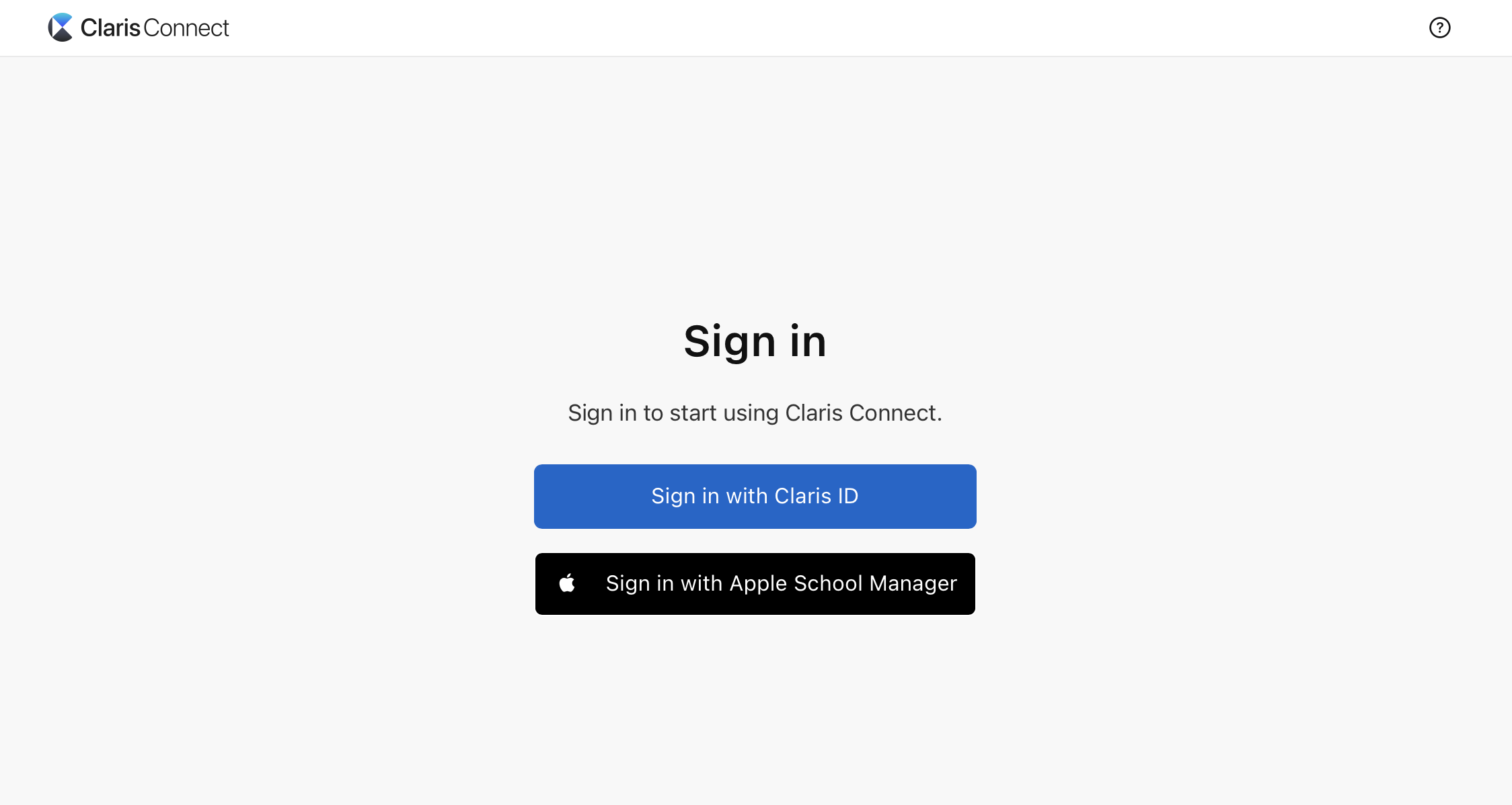 Always choose Sign in with Apple School Manager