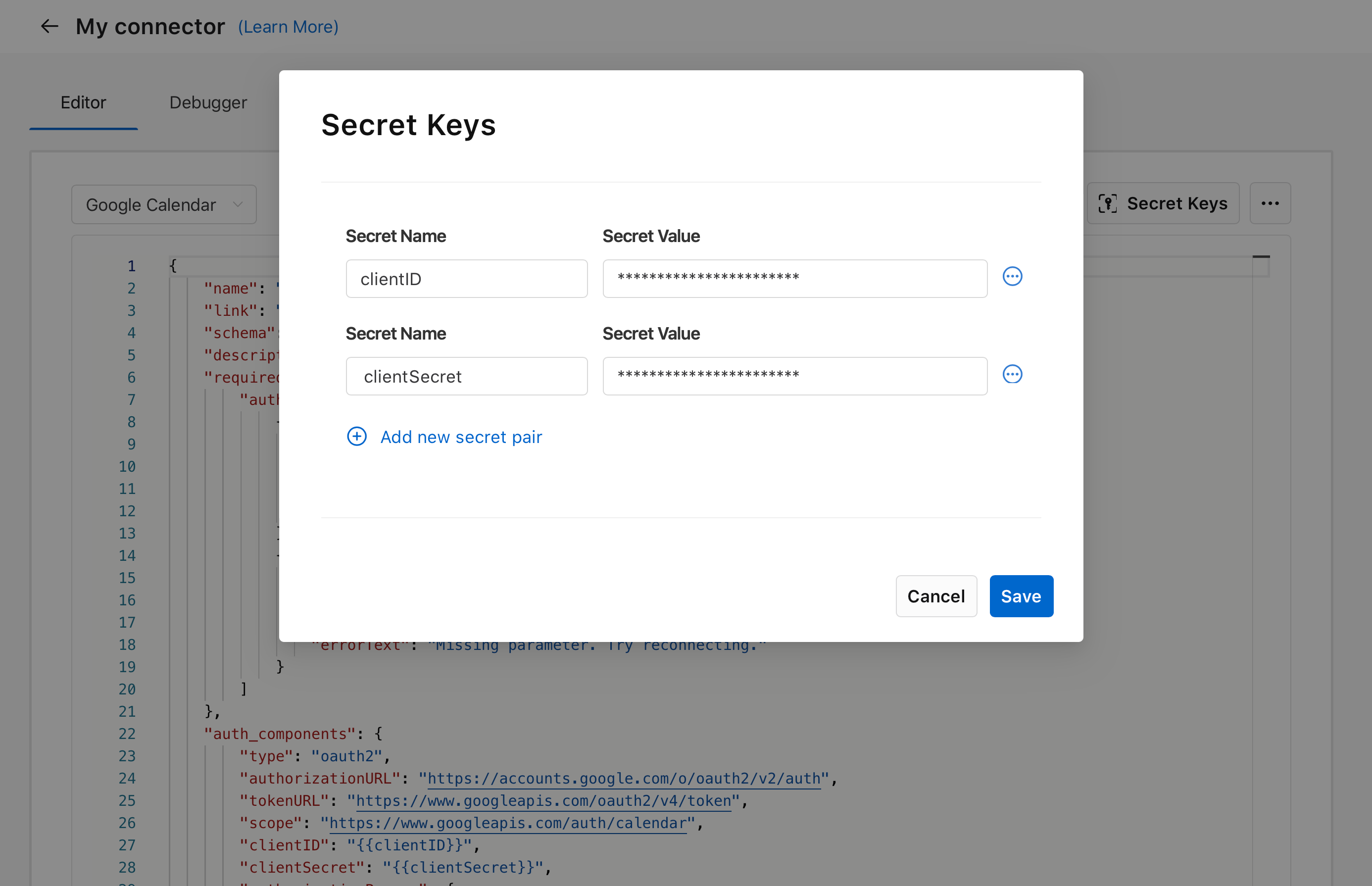 Creating And Using Client Secrets For Authentication Via OAuth2