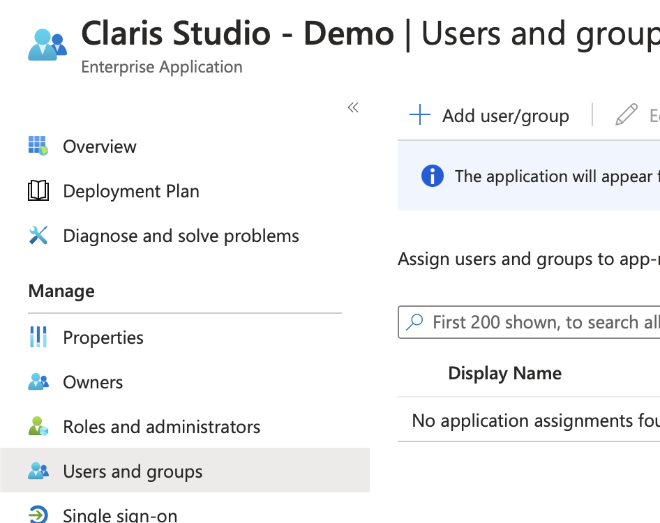 Microsoft Azure, utilisateurs et groupes
