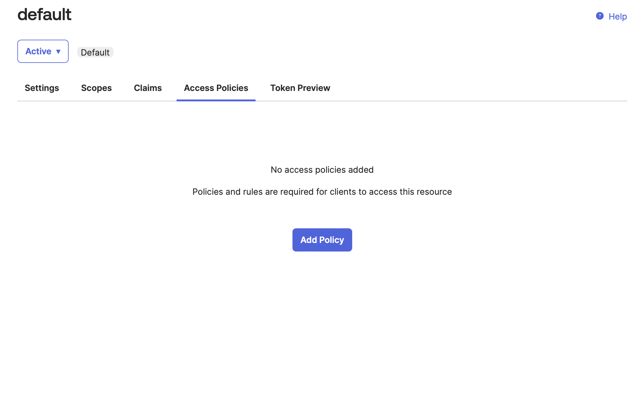 Okta, politiques d'accès, ajouter une politique