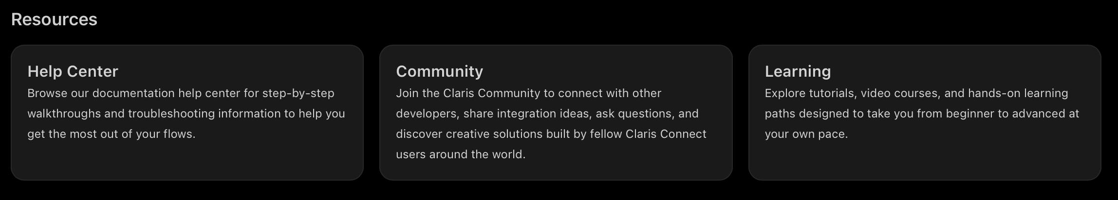 Resources