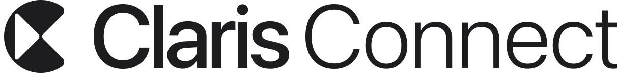 Guia de logotipo do Claris Connect